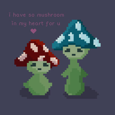 mushroom besties (pls dont use this i made this for my bf and i)