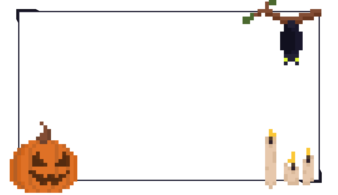 Halloween Webcam Border